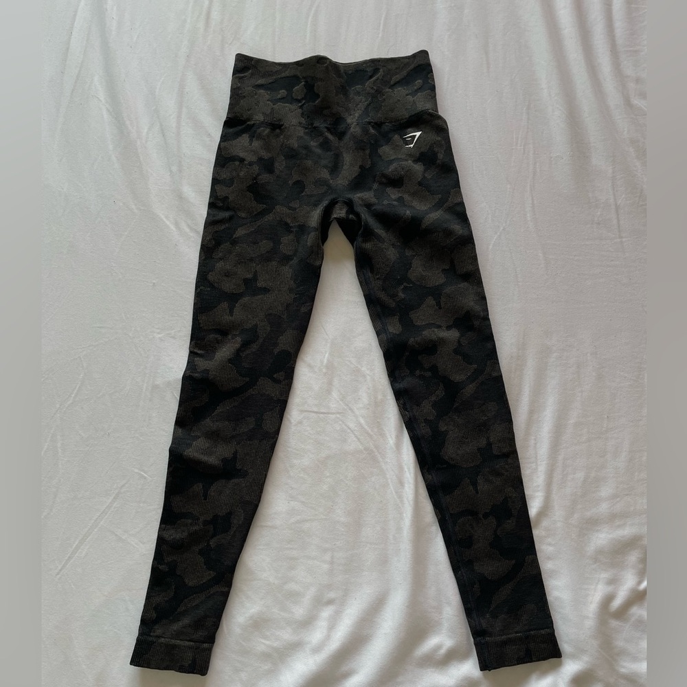 Gymshark XS Camo Leggings